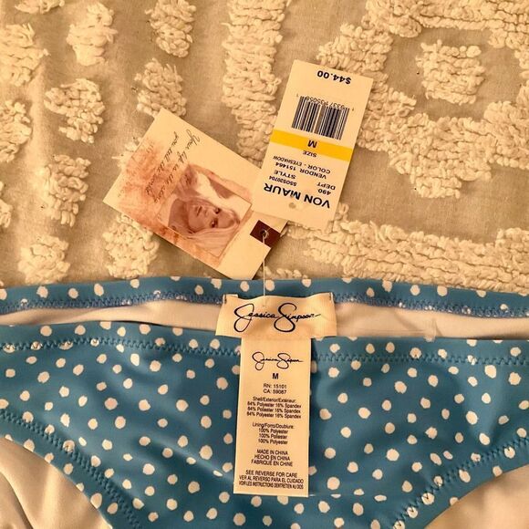NWT Jessica Simpson Medium Bikini Bottoms - Picture 3 of 9